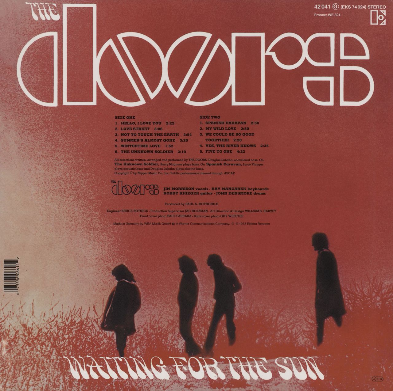 The Doors - Waiting For The Sun (Import, 180 Gram) (LP) - Joco Records