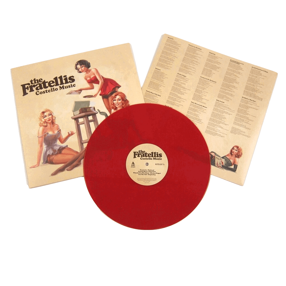 The Fratellis - Costello Music (Limited Edition, 180 Gram, Red Vinyl) (LP) - Joco Records