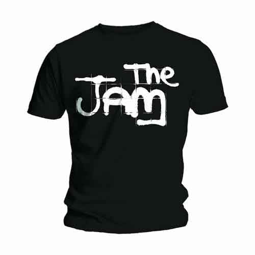 The Jam - Spray Logo Black (T-Shirt) - Joco Records