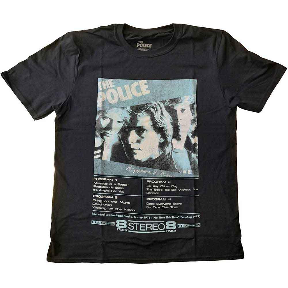 The Police - Reggatta 8 Track (T-Shirt) - Joco Records