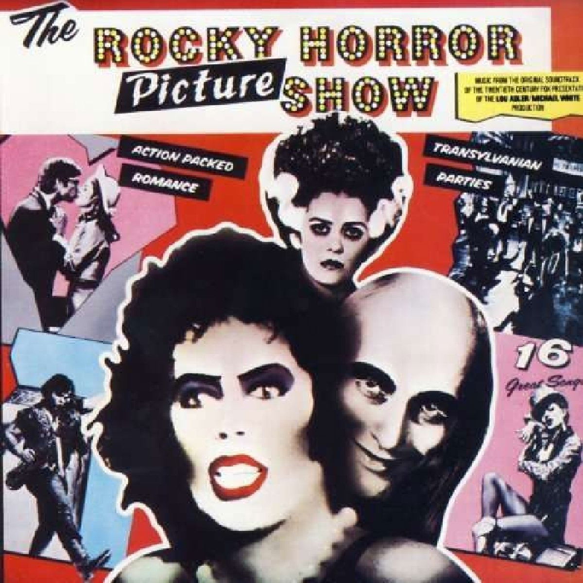 The Rocky Horror Picture Show - Official Soundtrack (Limited Edition, Red Vinyl) (LP) - Joco Records