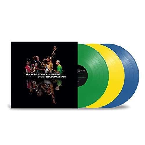 The Rolling Stones - A Bigger Bang Live On Copacabana Beach (Multi Color 3 LP) - Joco Records