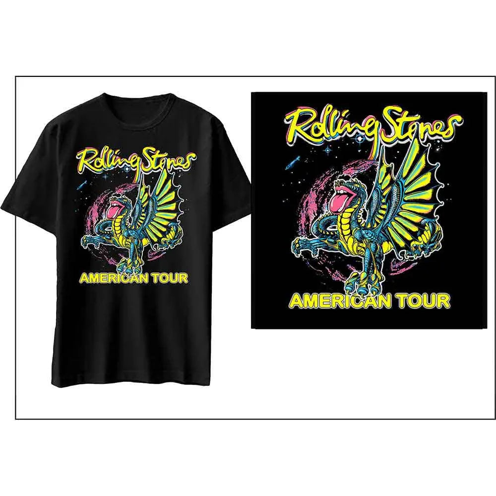 The Rolling Stones - American Tour Dragon (T-Shirt) - Joco Records