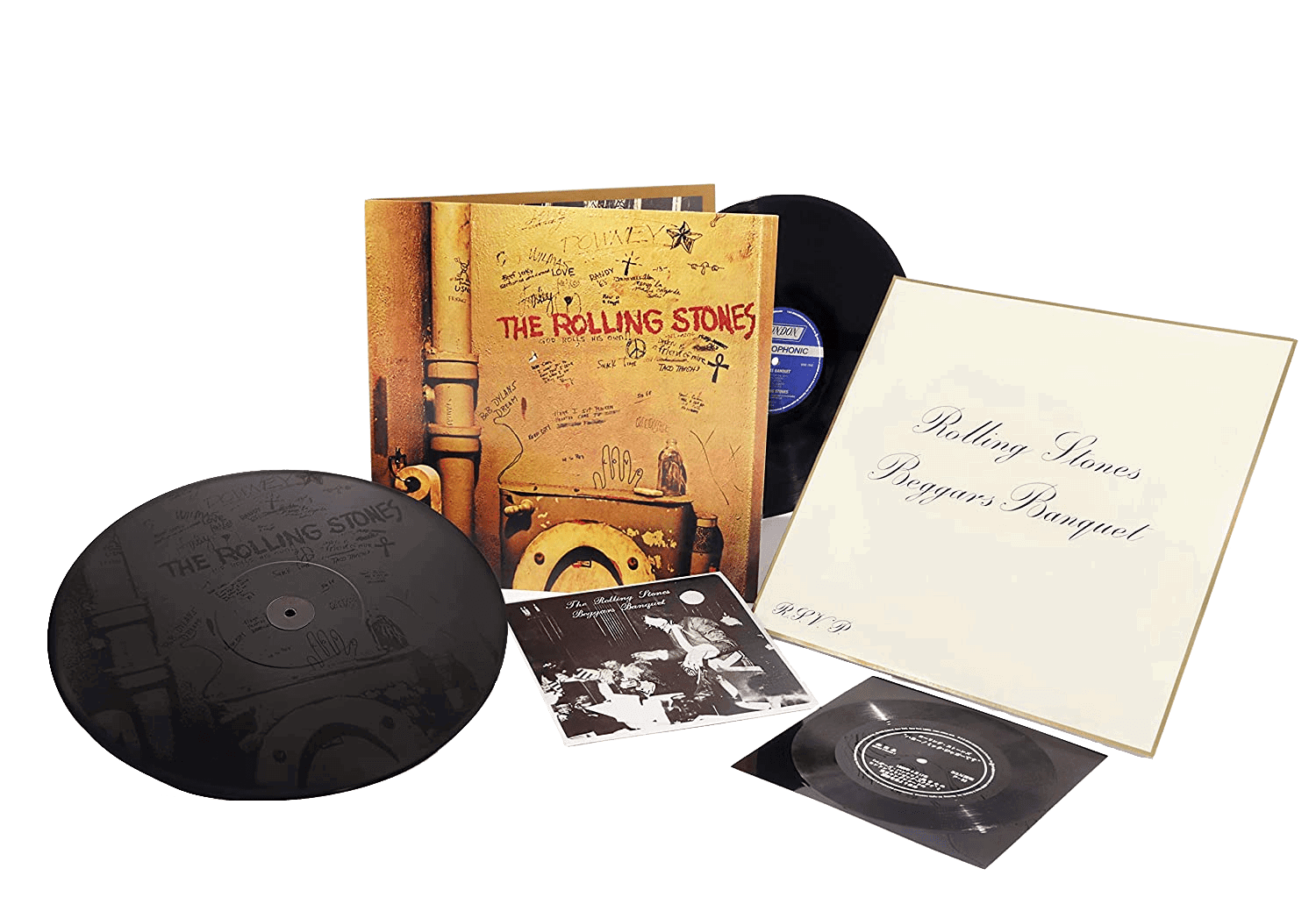 The Rolling Stones - Beggars Banquet (50th Anniversary Edition) (Remastered, Gatefold, 180 Gram) (2 LP & Bonus 7") - Joco Records