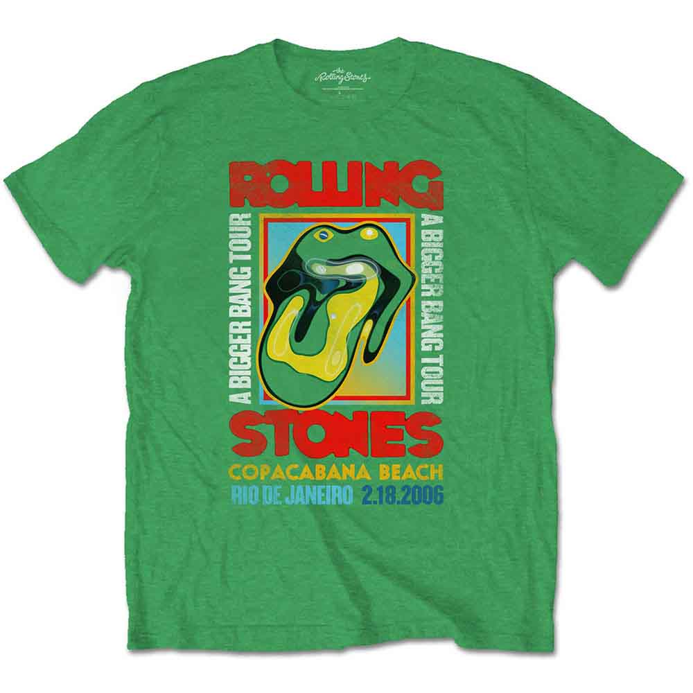 The Rolling Stones - Copacabana Green (T-Shirt) - Joco Records