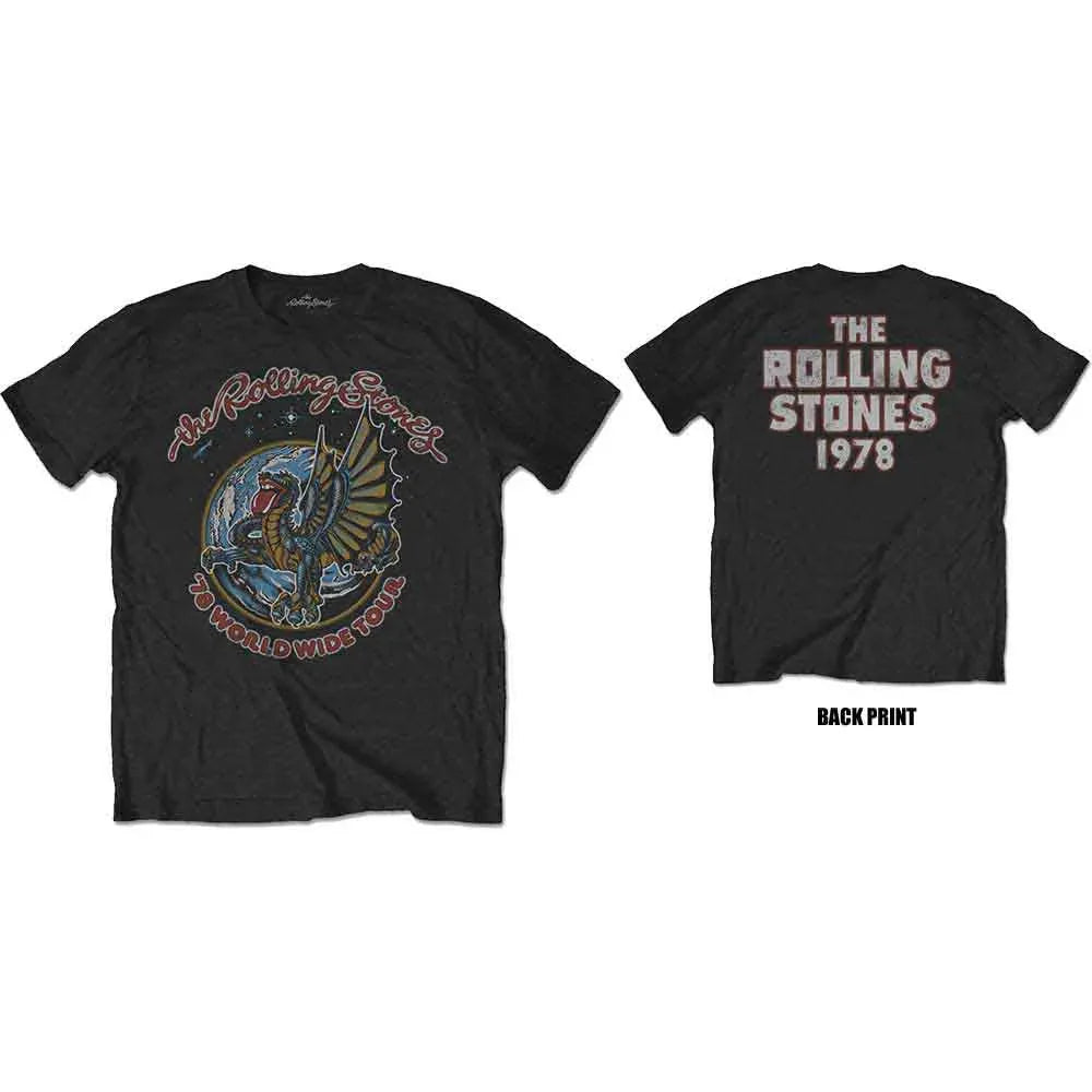 The Rolling Stones - Dragon '78 (T-Shirt) - Joco Records