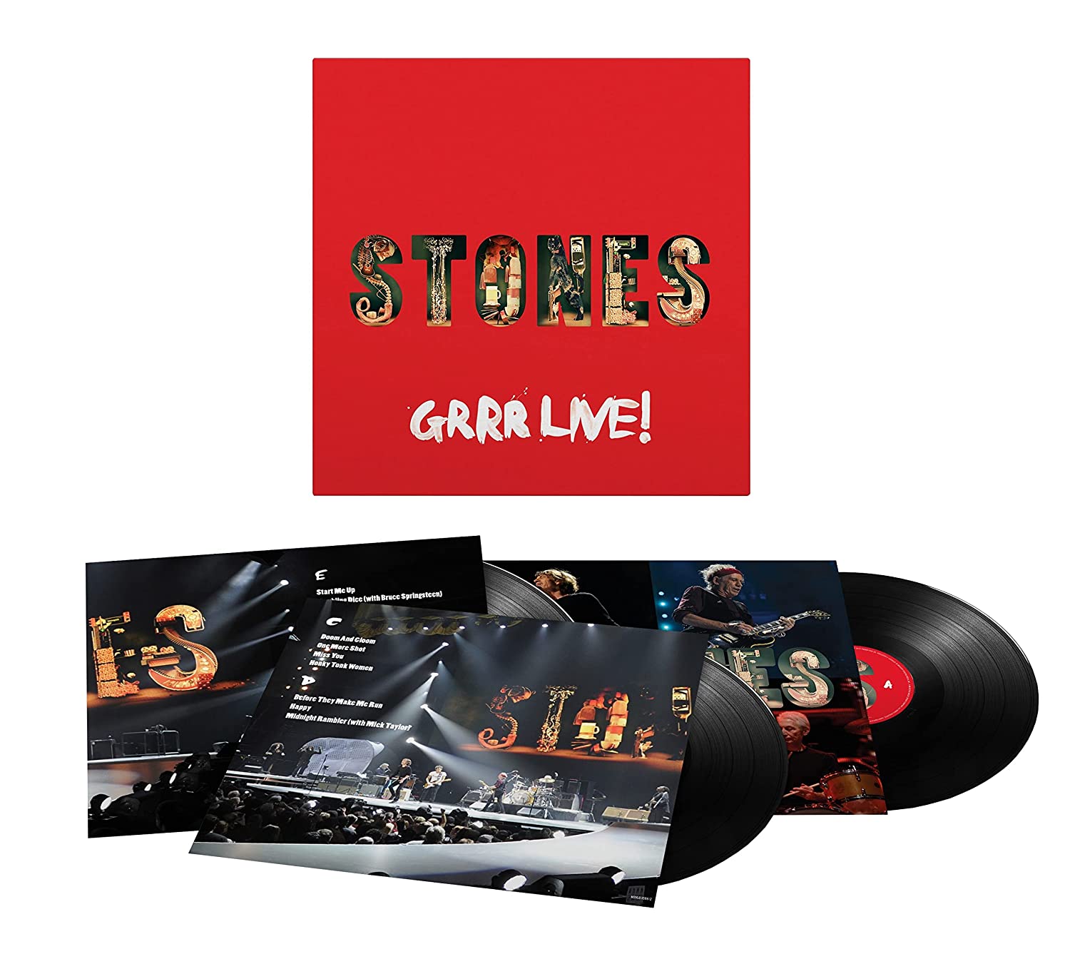 The Rolling Stones - GRRR Live! (3 LP) - Joco Records