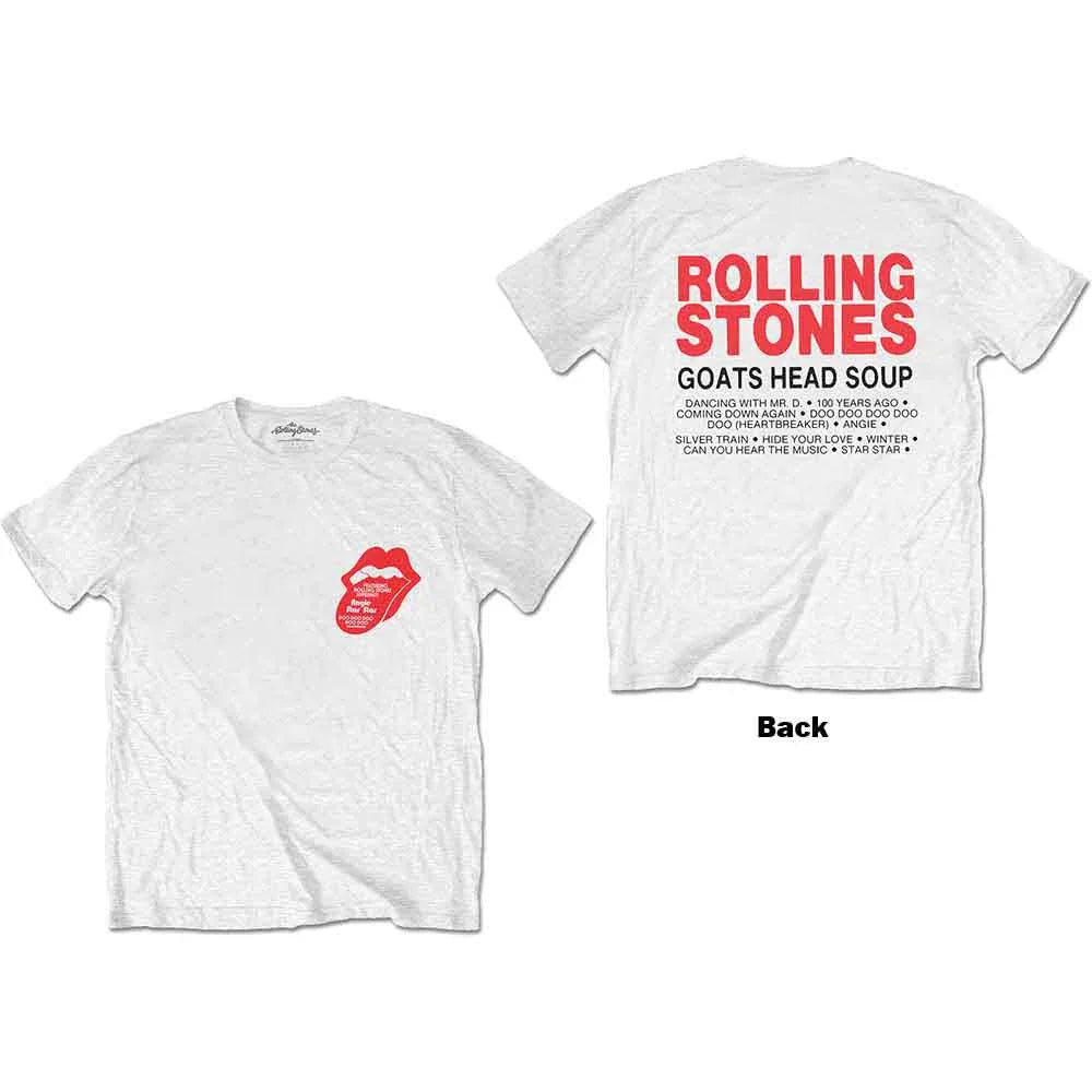 The Rolling Stones - Goat Head Soup Tracklist (T-Shirt) - Joco Records
