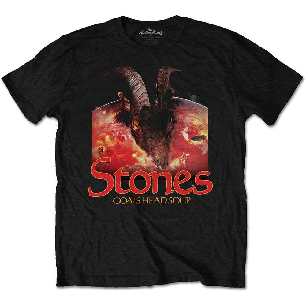 The Rolling Stones - Goats Head Soup with Logo (T-Shirt) - Joco Records