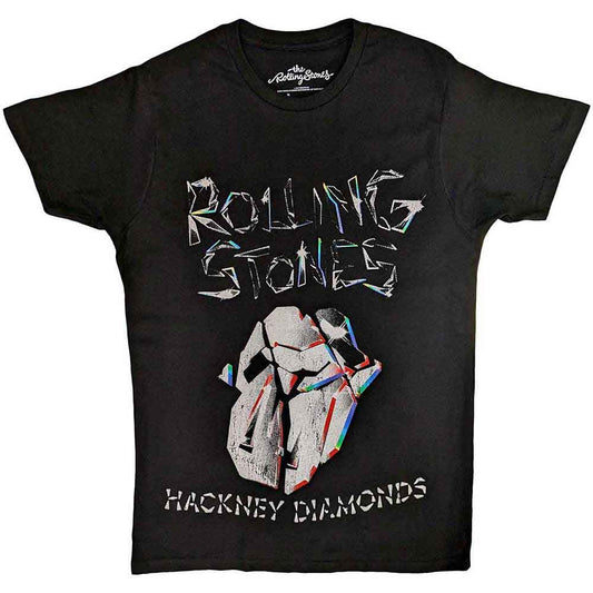 The Rolling Stones - Hackney Diamonds Faded Logo (T-Shirt) - Joco Records