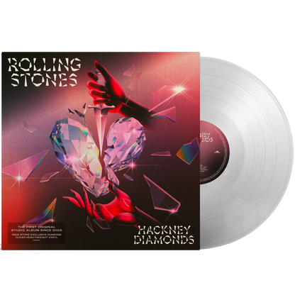The Rolling Stones - Hackney Diamonds (Indie Exclusive, Diamond Clear Vinyl) (LP) - Joco Records