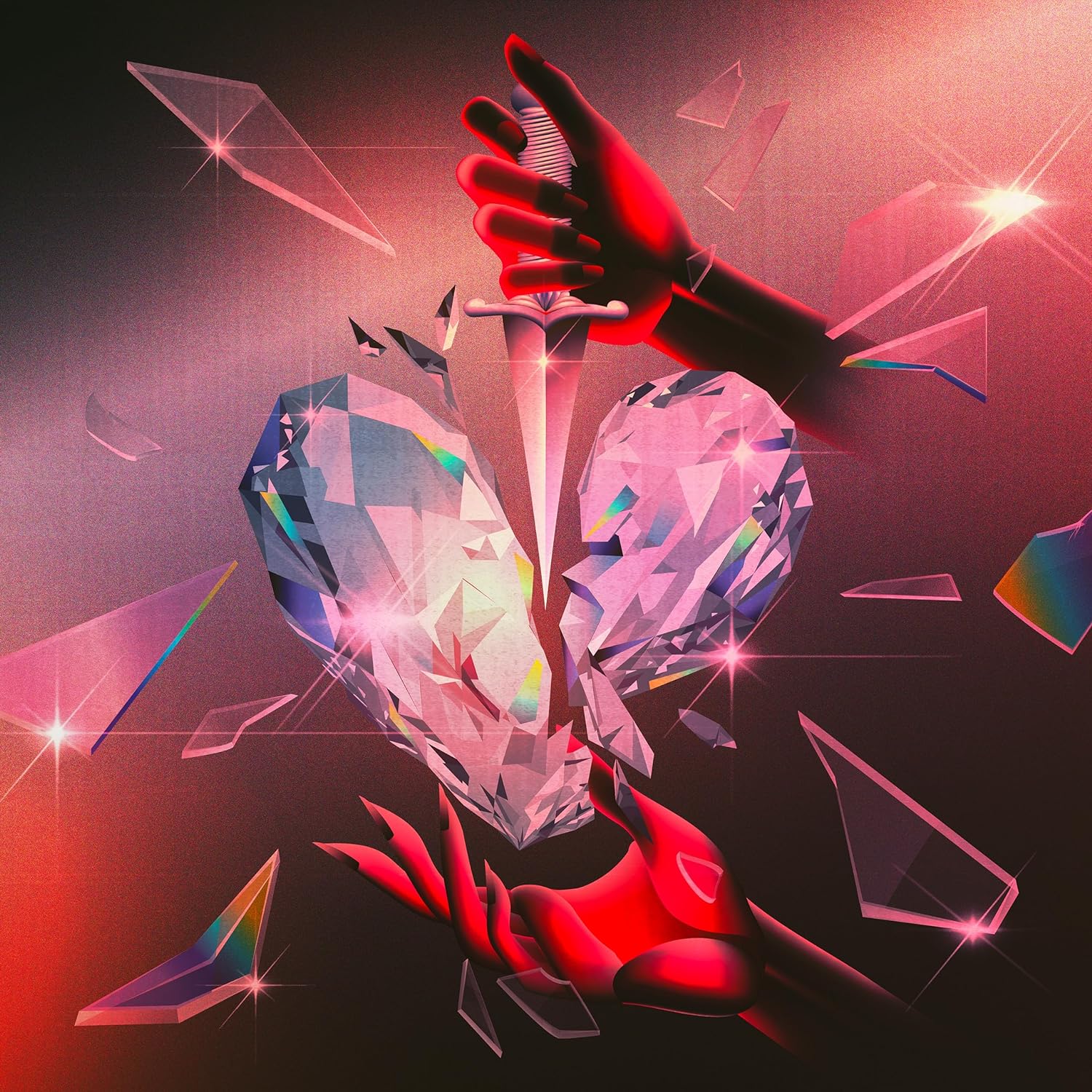 The Rolling Stones - Hackney Diamonds (Indie Exclusive, Diamond Clear Vinyl) (LP) - Joco Records