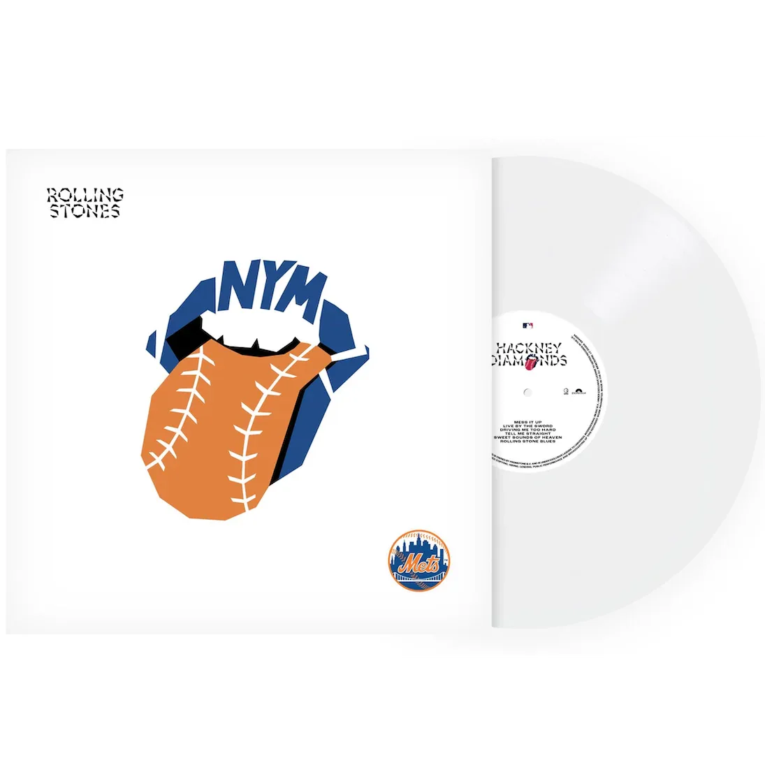 The Rolling Stones - Hackney Diamonds (Limited Edition, New York Mets Vinyl) (LP) - Joco Records