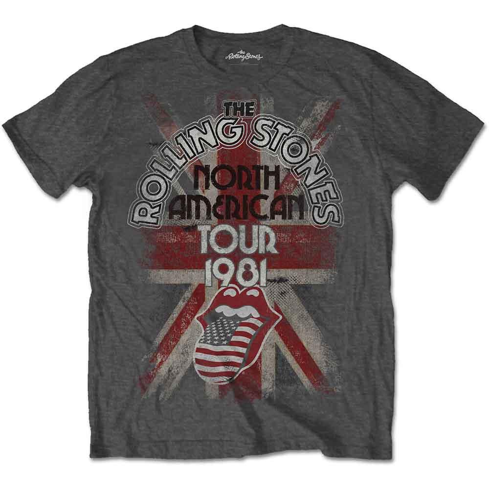 The Rolling Stones - North American Tour 1981 (T-Shirt) - Joco Records