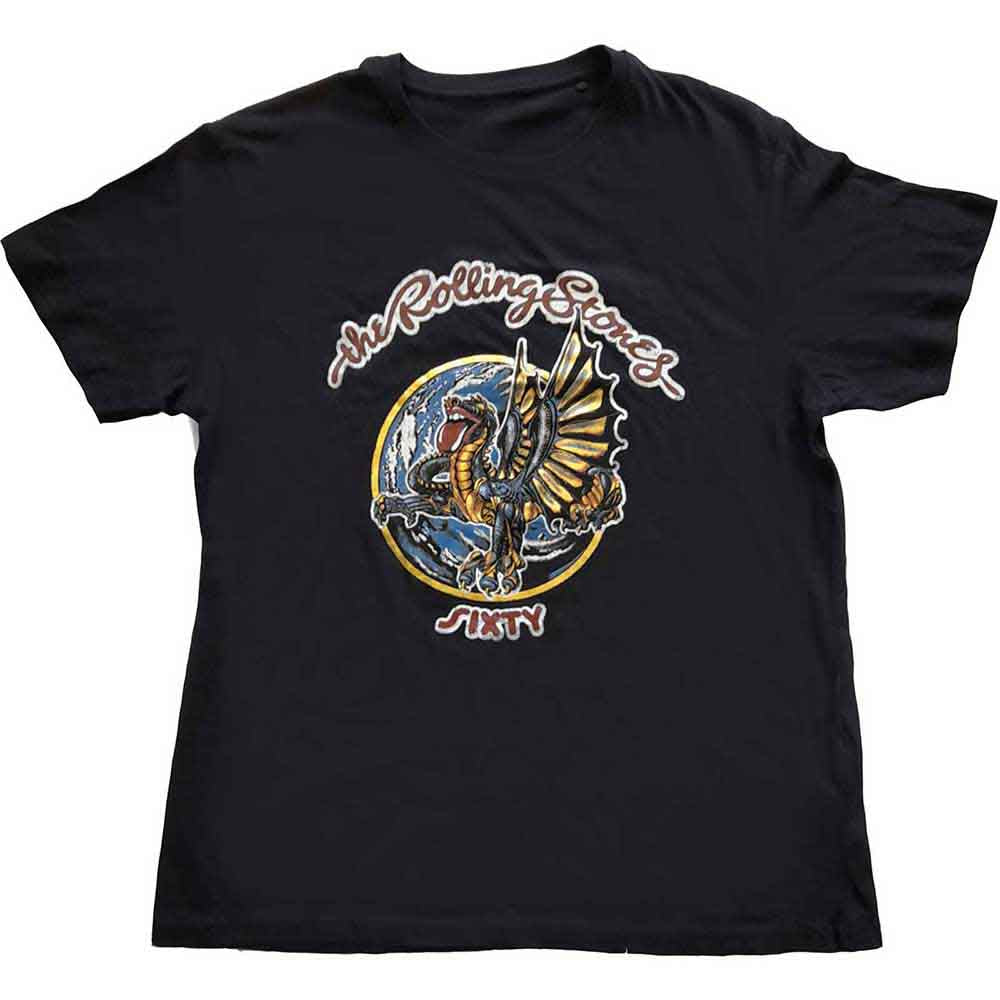 The Rolling Stones - Sixty Dragon Globe (T-Shirt) - Joco Records