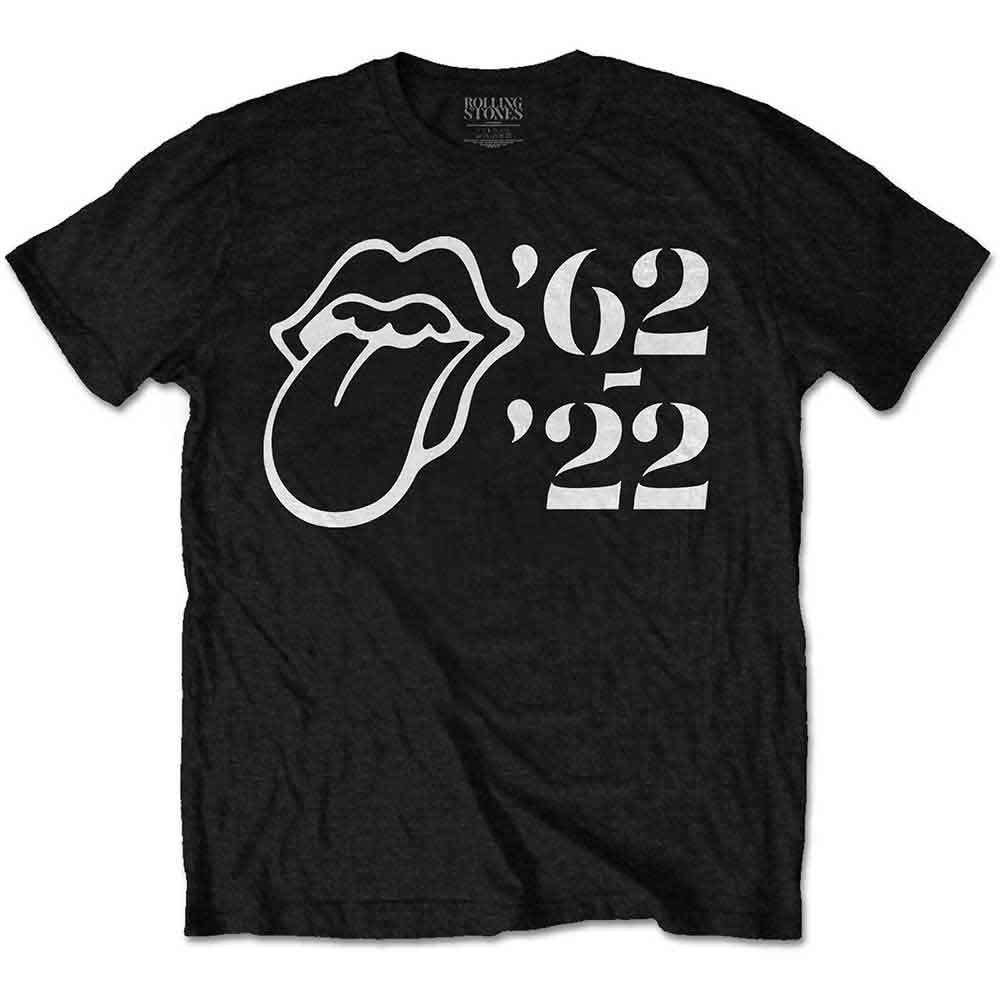 The Rolling Stones - Sixty Outline '62 - '22 (T-Shirt) - Joco Records