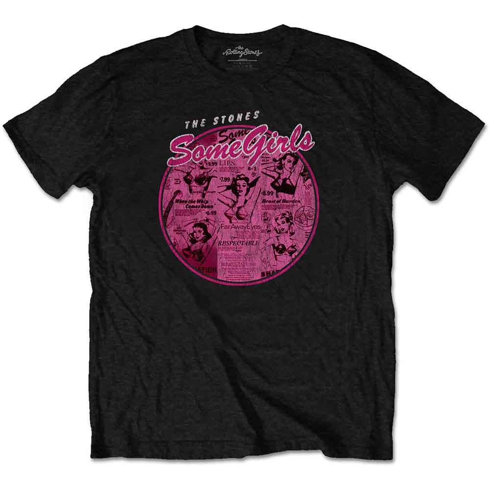 The Rolling Stones - Some Girls Circle V.2. (T-Shirt) - Joco Records