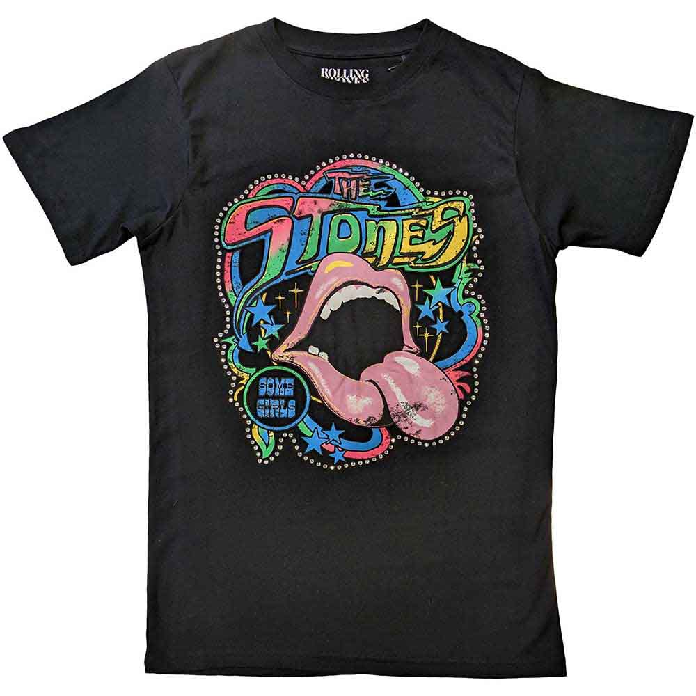 The Rolling Stones - Some Girls Neon Tongue (T-Shirt) - Joco Records