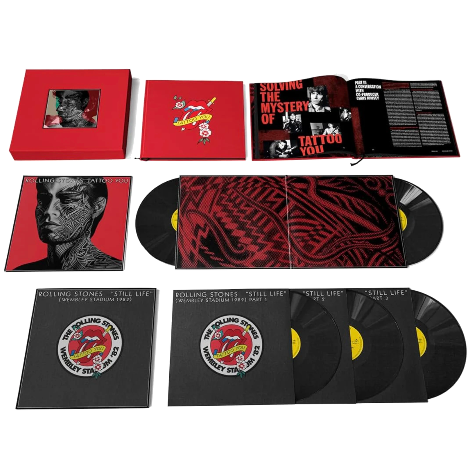 The Rolling Stones - Tattoo You (2021 Remaster, Super Deluxe Box set) (5 LP) - Joco Records