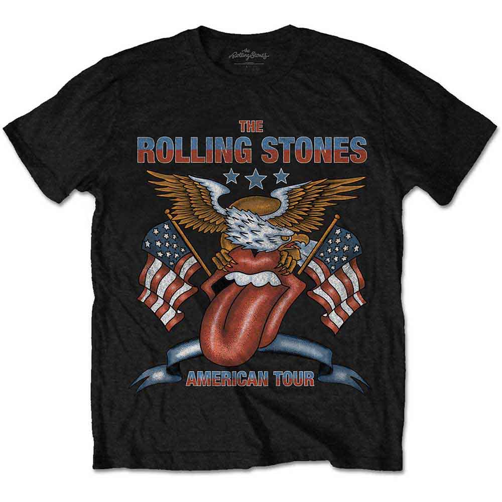 The Rolling Stones - Usa Tour Eagle (T-Shirt) - Joco Records