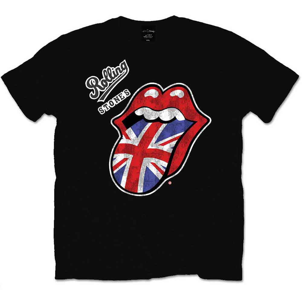 The Rolling Stones - Vintage British Tongue (T-Shirt) - Joco Records