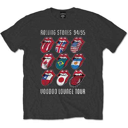 The Rolling Stones - Voodoo Lounge Tongues (T-Shirt) - Joco Records