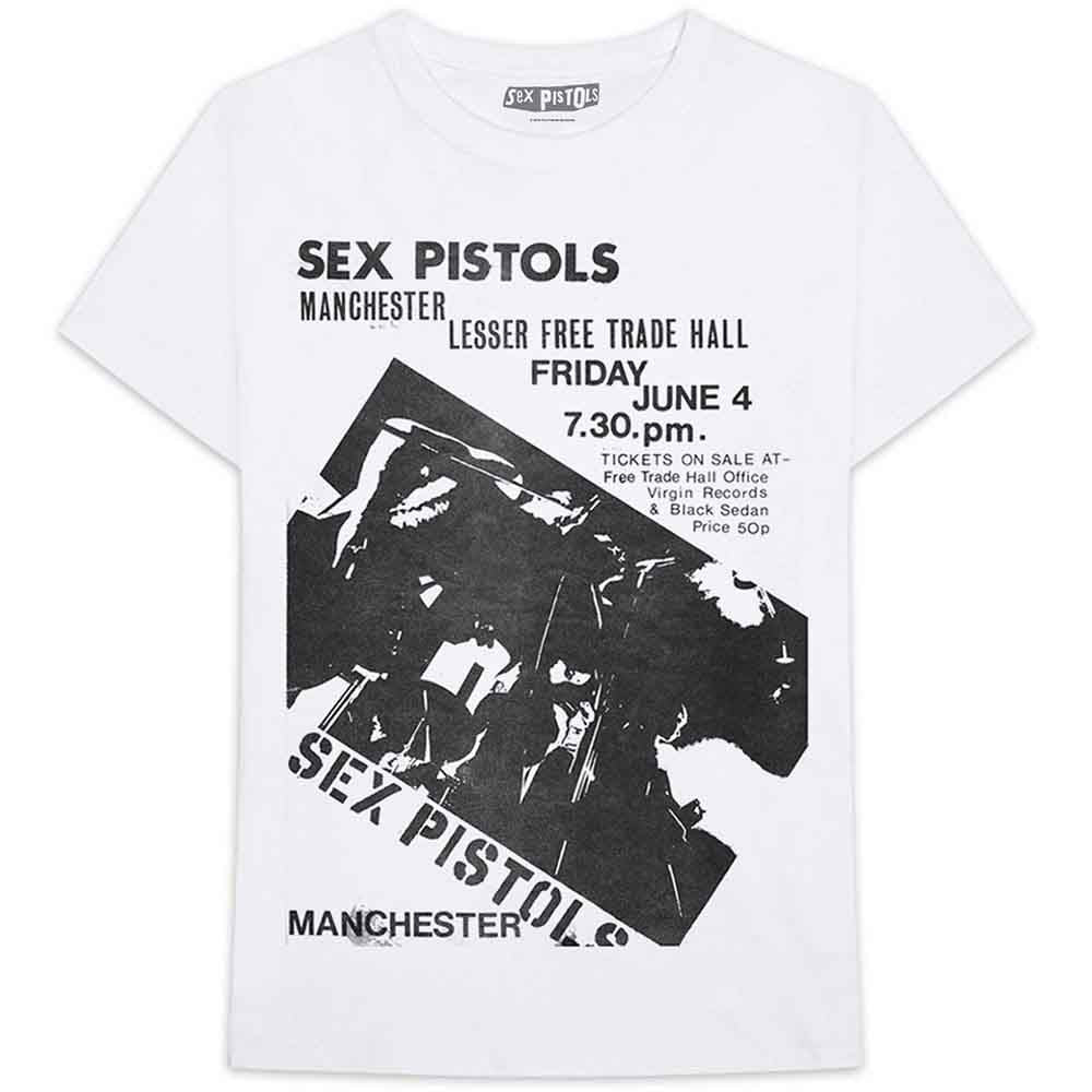 The Sex Pistols - Manchester Flyer (T-Shirt) - Joco Records