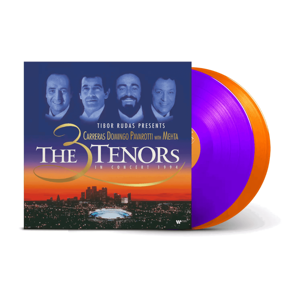 The Three Tenors - The Three Tenors in Concert: 30th Anniversary Edition (Color Vinyl) (2 Lp) - Joco Records