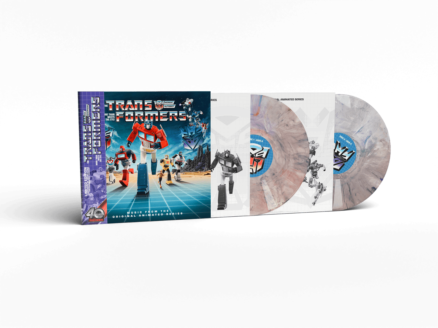 The Transformers - Hasbro Presents Transformers: Music From The Original Animated Series (2 LP) - Joco Records