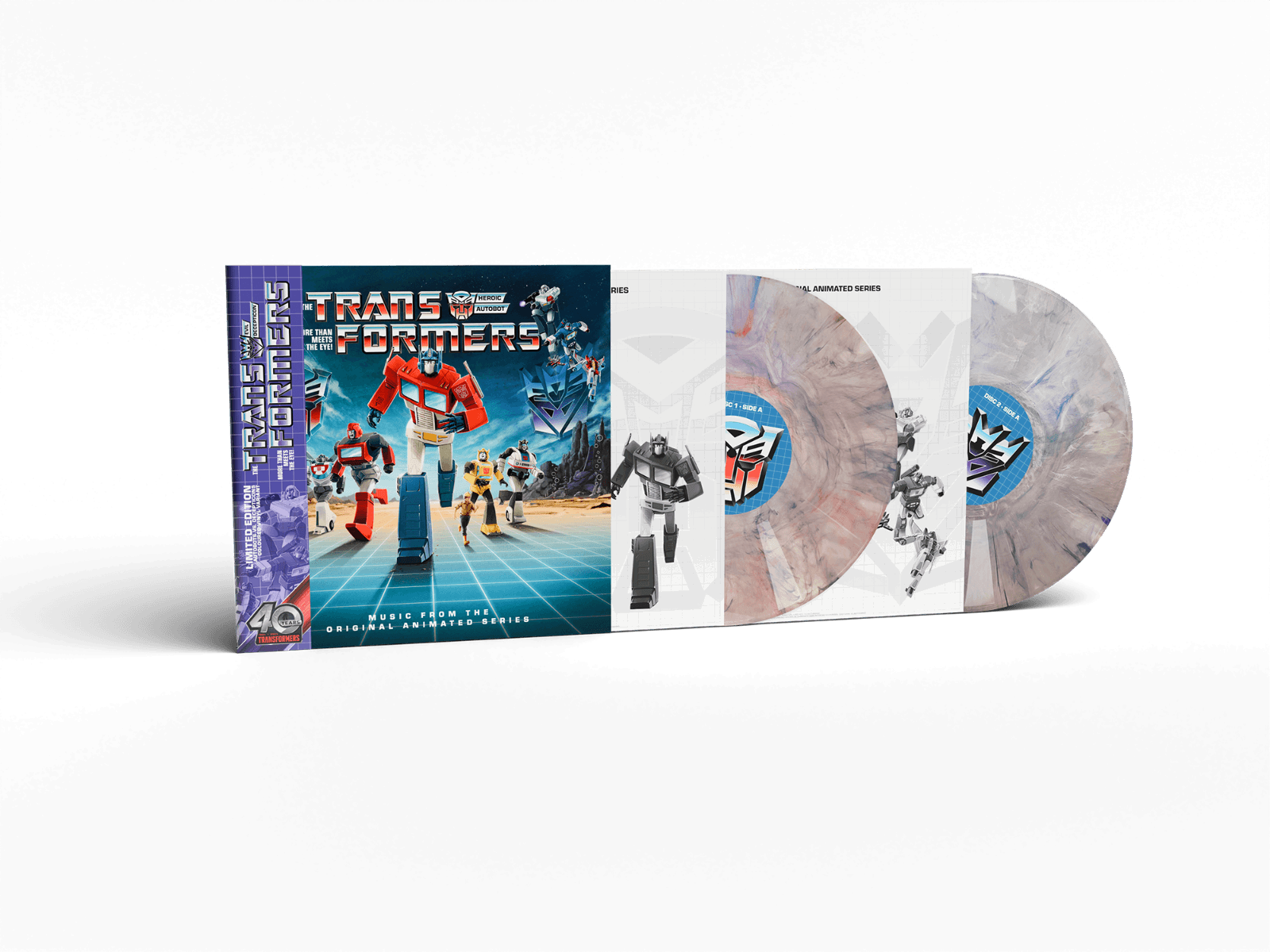 The Transformers - Hasbro Presents Transformers: Music From The Original Animated Series (2 LP) - Joco Records