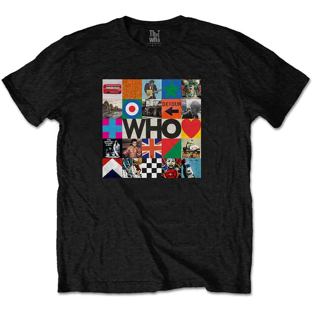 The Who - 5X5 Blocks (T-Shirt) - Joco Records