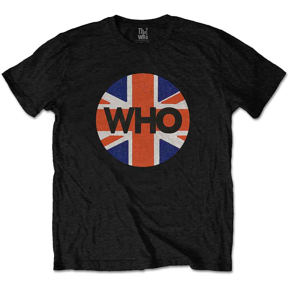 The Who - Union Jack Circle (T-Shirt) - Joco Records