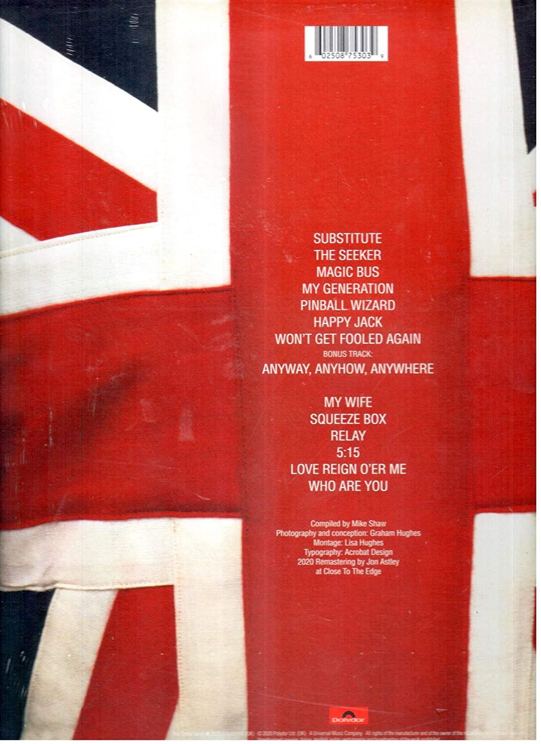 The Who - Who's Greatest Hits (Limited Edition, Red Vinyl) (LP) - Joco Records