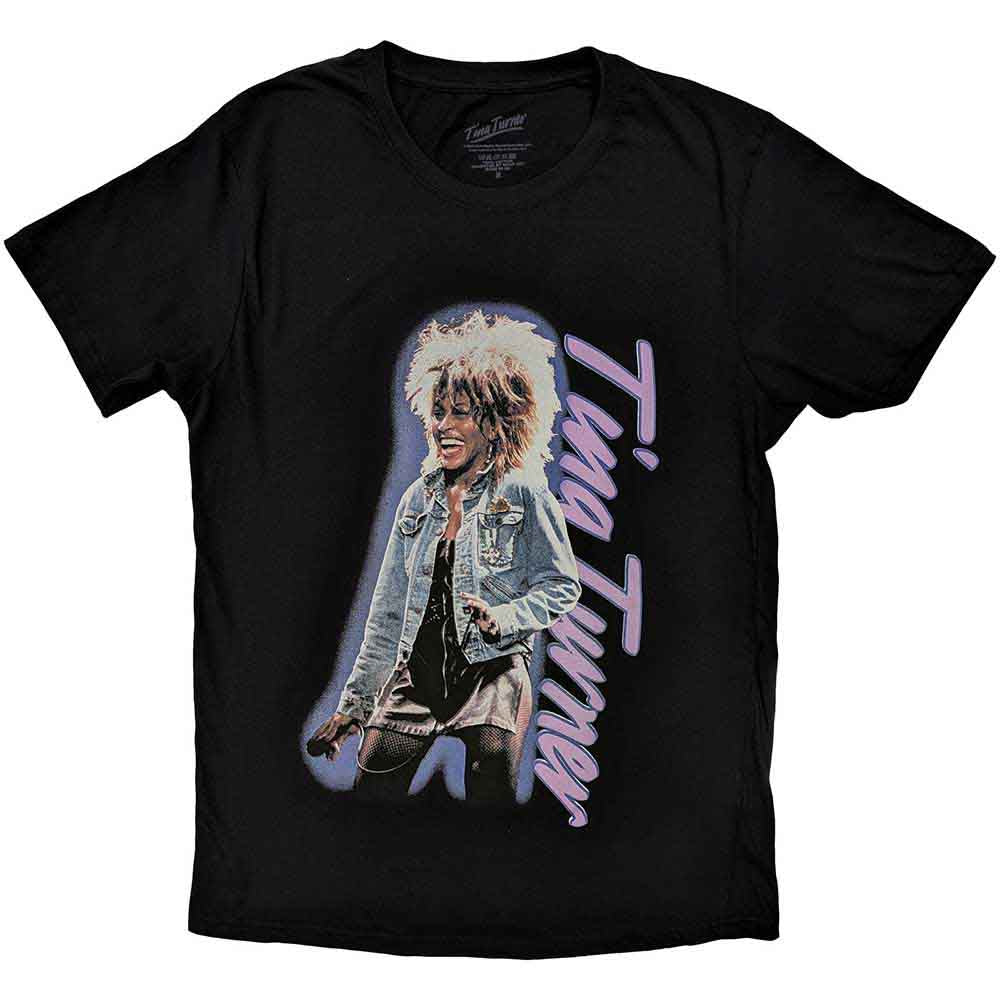 Tina Turner - Vertical Logo (T-Shirt) - Joco Records
