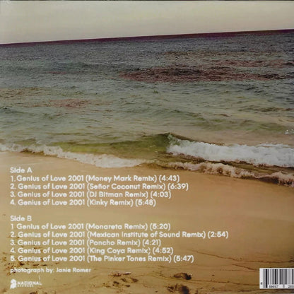 Tom Tom Club - Genius Of Love - 2001 Remixes (RSD 2024 Exclusive, Blue Marble Vinyl) (LP) - Joco Records