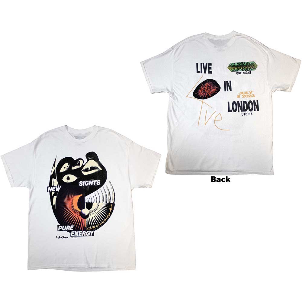 Travis Scott - Summer Run 2023 London (T-Shirt) - Joco Records