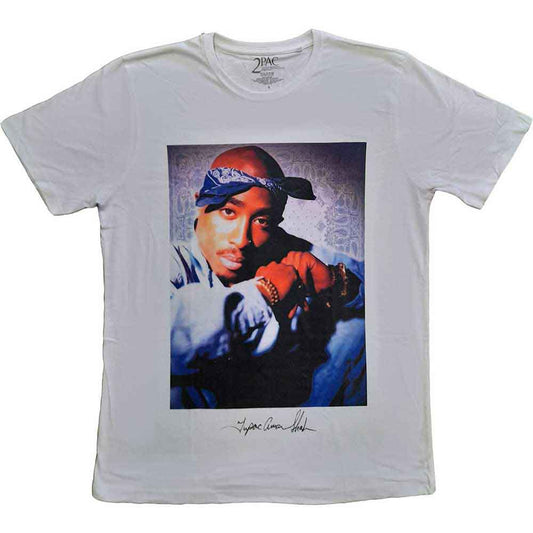 Tupac - Blue Bandana (T-Shirt) - Joco Records