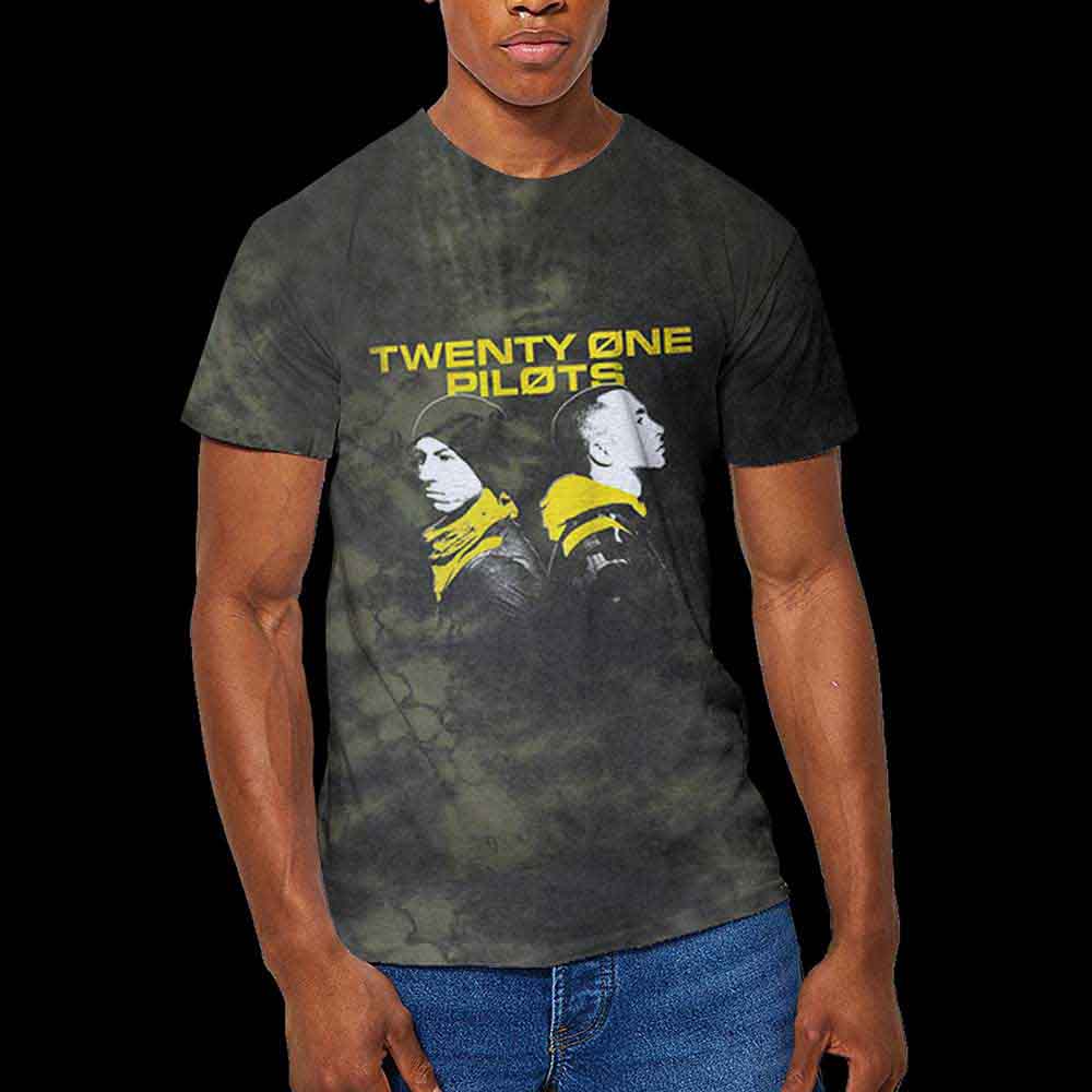 Twenty One Pilots - Back To Back - Yellow Graphic (T-Shirt) - Joco Records