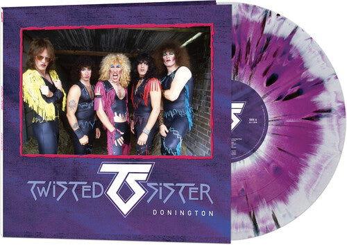 Twisted Sister - Donington (Purple Black & White Splatter)  (Vinyl) - Joco Records