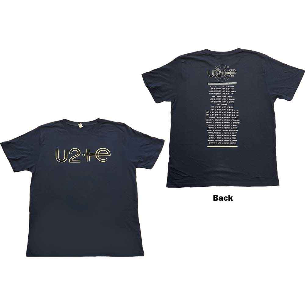 U2 - I+E 2015 Tour Dates (T-Shirt) - Joco Records