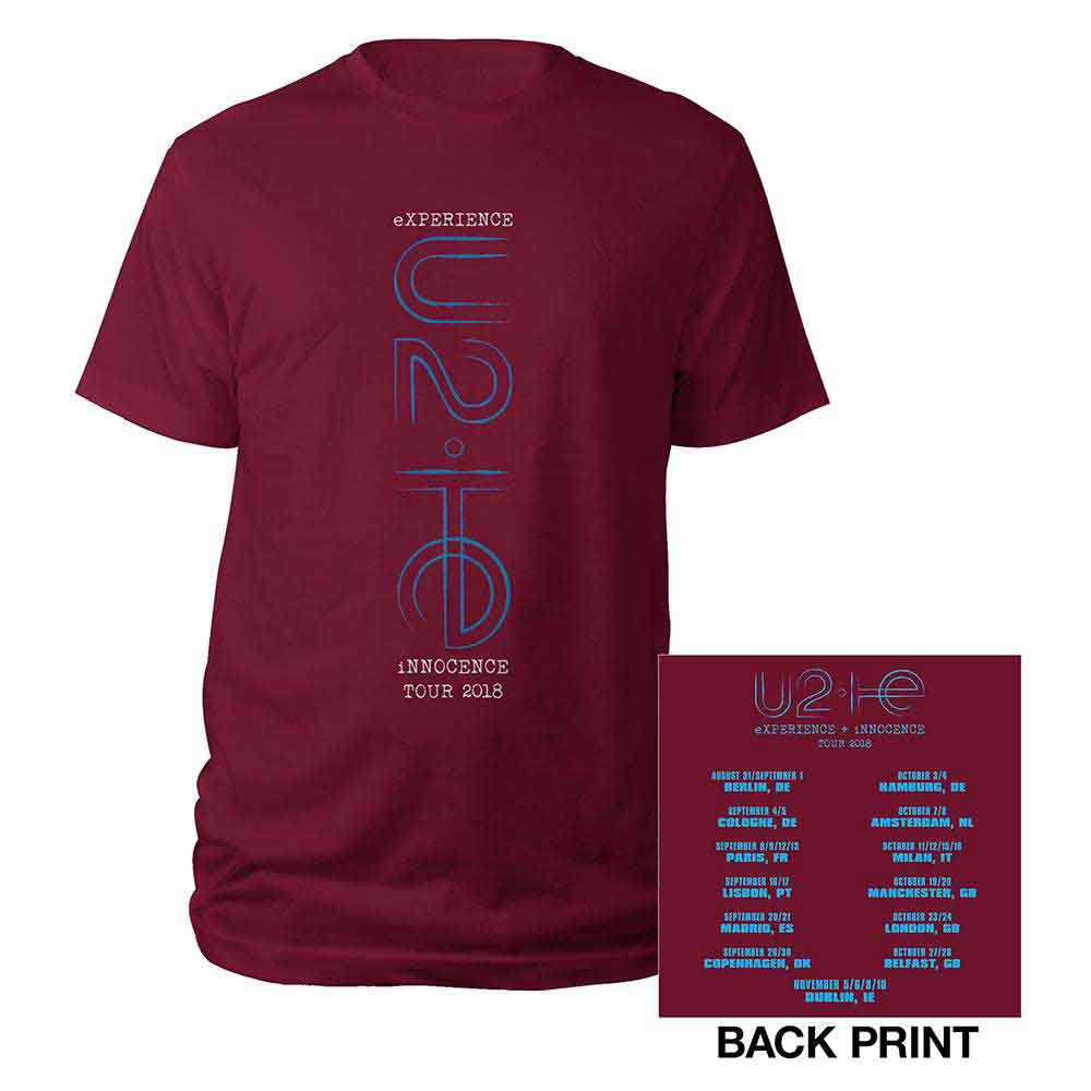 U2 - I+E London Event 2018 (T-Shirt) - Joco Records