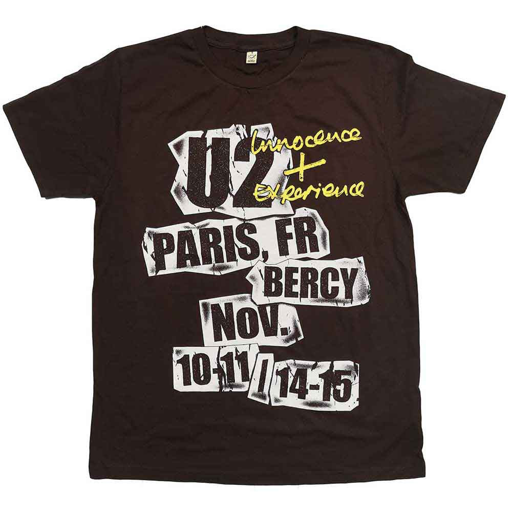 U2 - I+E Paris Event 2015 (T-Shirt) - Joco Records