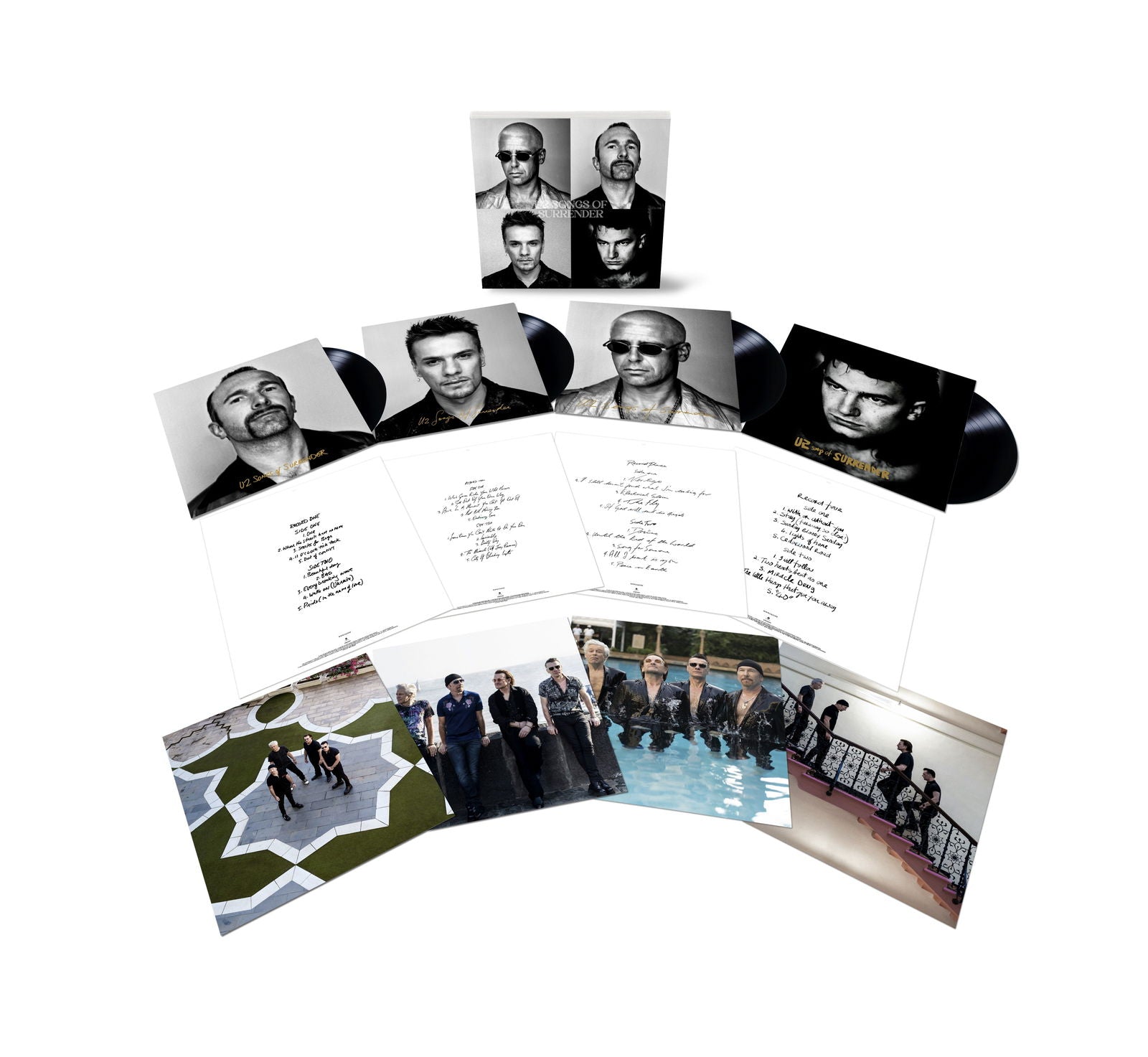 U2 - Songs Of Surrender (4 LP Super Deluxe Collector's Boxset) - Joco Records