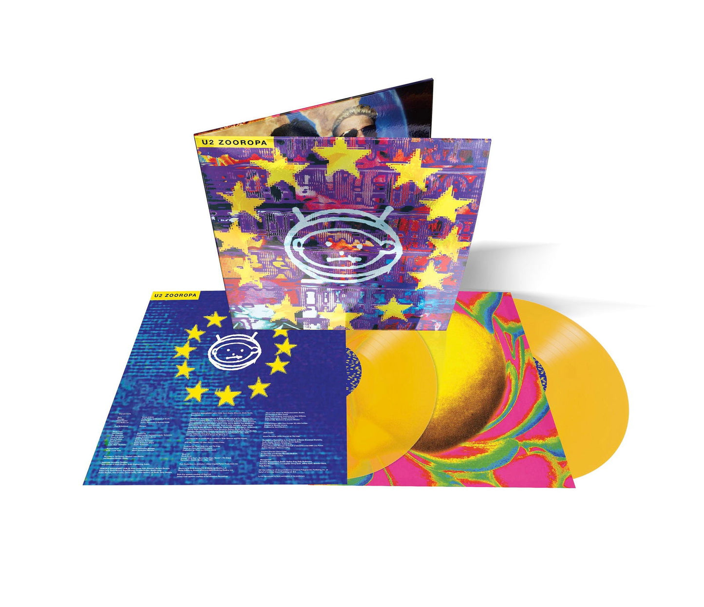 U2 - Zooropa (Transparent Yellow 2 LP) - Joco Records