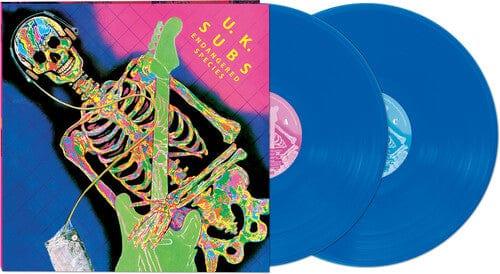 UK Subs - Endangered Species (Limited Edition, Bonus Tracks, With Booklet, Blue Vinyl) (2 LP) - Joco Records