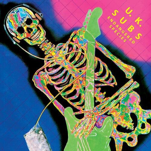 UK Subs - Endangered Species (Limited Edition, Bonus Tracks, With Booklet, Blue Vinyl) (2 LP) - Joco Records