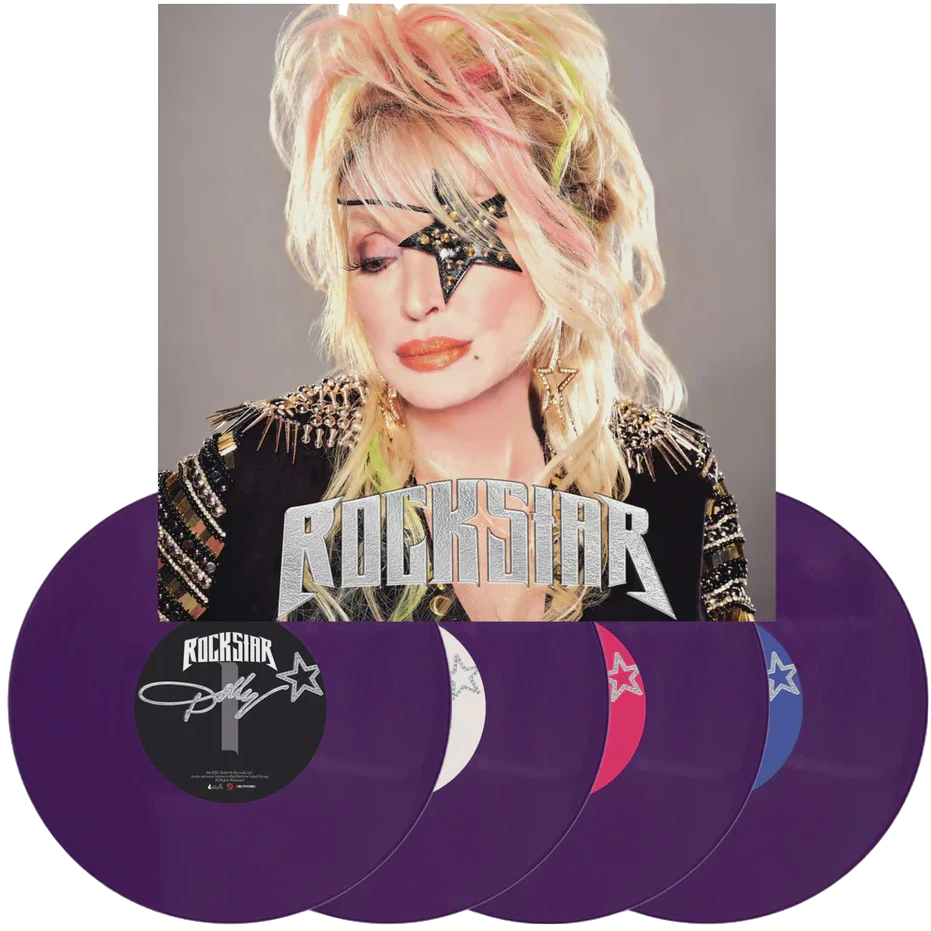 Dolly Parton - Rockstar (Indie Exclusive, Purple Color Vinyl, Alternate Cover) (4 LP)