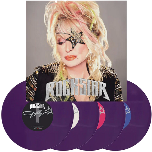 Dolly Parton - Rockstar (Indie Exclusive, Purple Color Vinyl, Alternate Cover) (4 LP)