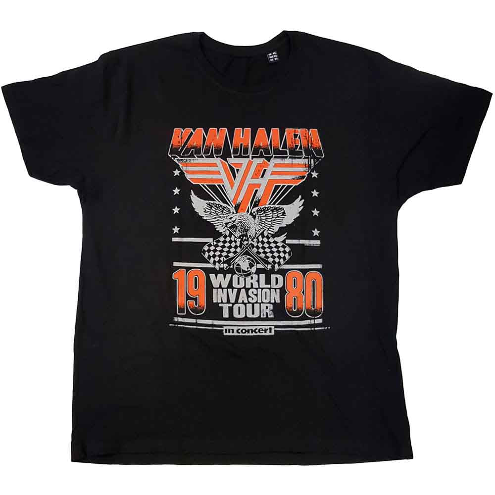 Van Halen - Invasion Tour '80 (T-Shirt) - Joco Records