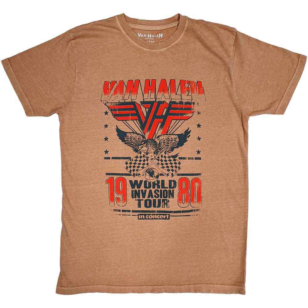 Van Halen - World Invasion (T-Shirt) - Joco Records
